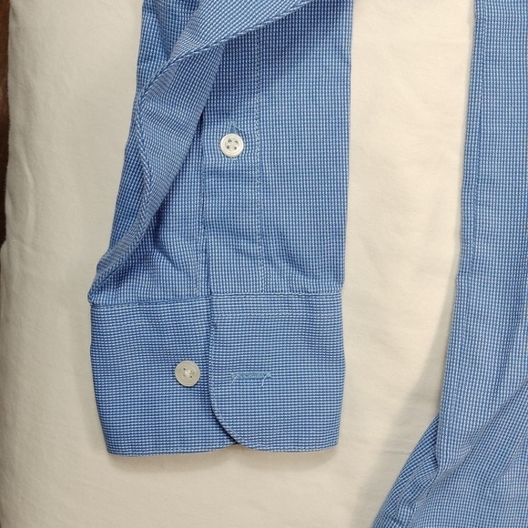 Geoffrey Beene men's long sleeved button down shirt size 15 1/2 (43/35) - Picture 5 of 10